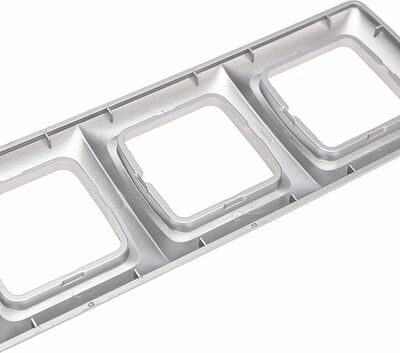 Kranz KR-78-0288 DEA Рамка 4-я горизонтальная Серебряный металлик KRANZ