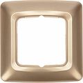 Kranz KR-78-0315 DEA Рамка 1-я горизонтальная Золотой Металлик KRANZ