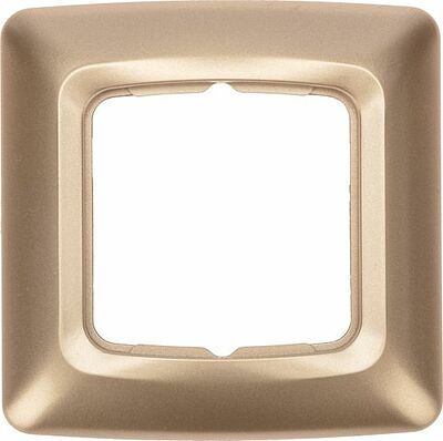 Kranz KR-78-0315 DEA Рамка 1-я горизонтальная Золотой Металлик KRANZ