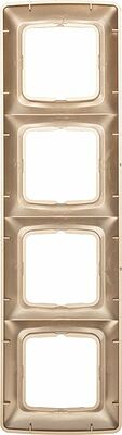 Kranz KR-78-0318 DEA Рамка 4-я горизонтальная Золотой Металлик KRANZ