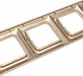 Kranz KR-78-0319 DEA Рамка 5-я горизонтальная Золотой Металлик KRANZ Kranz KR-78-0319 DEA Рамка 5-я горизонтальная Золотой Металлик KRANZ