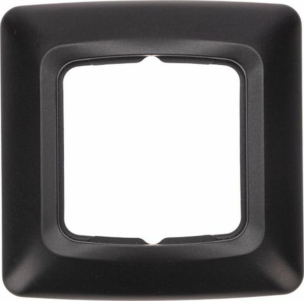 Kranz KR-78-0345 DEA Рамка 1-я горизонтальная Черный Металлик KRANZ