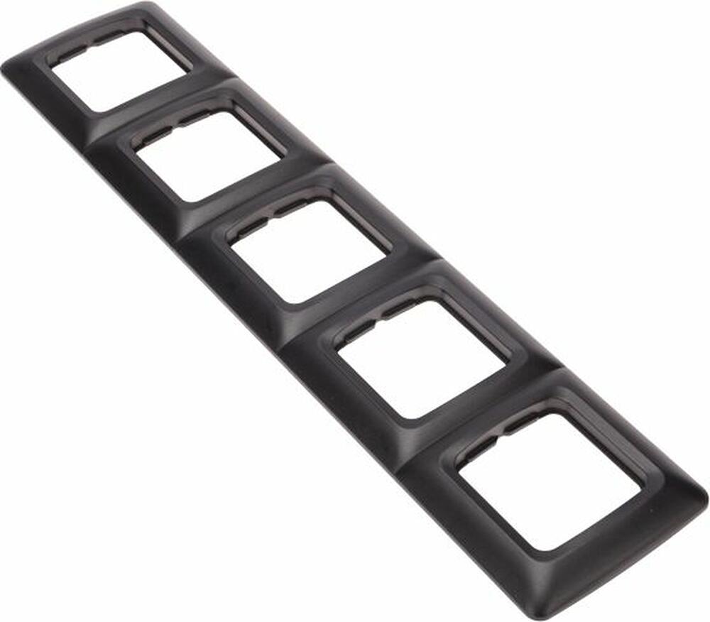 Kranz KR-78-0349 DEA Рамка 5-я горизонтальная Черный Металлик KRANZ