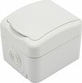Kranz KR-78-0604 Розетка одноместная Mini OG IP54 с/з, о/у, белая KRANZ