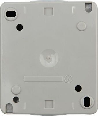 Kranz KR-78-0611 Розетка одноместная INDUSTRIAL IP54 с/з, о/у серая KRANZ