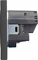 Kranz KR-78-0704-6 Розетка STRONG 1-ая с/з с/у з/ш 16А с USB A+C быстрой зарядки 5В/3А графит KRANZ