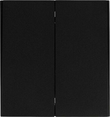 Kranz KR-78-0706-5 Выключатель STRONG 2 кл 10А с/у антрацит KRANZ
