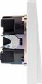 Kranz KR-78-0708-4 Выключатель STRONG 1 кл проходной (переключатель) 10А с/у жемчуг KRANZ