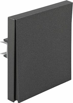 Kranz KR-78-0708-6 Выключатель STRONG 1 кл проходной (переключатель) 10А с/у графит KRANZ