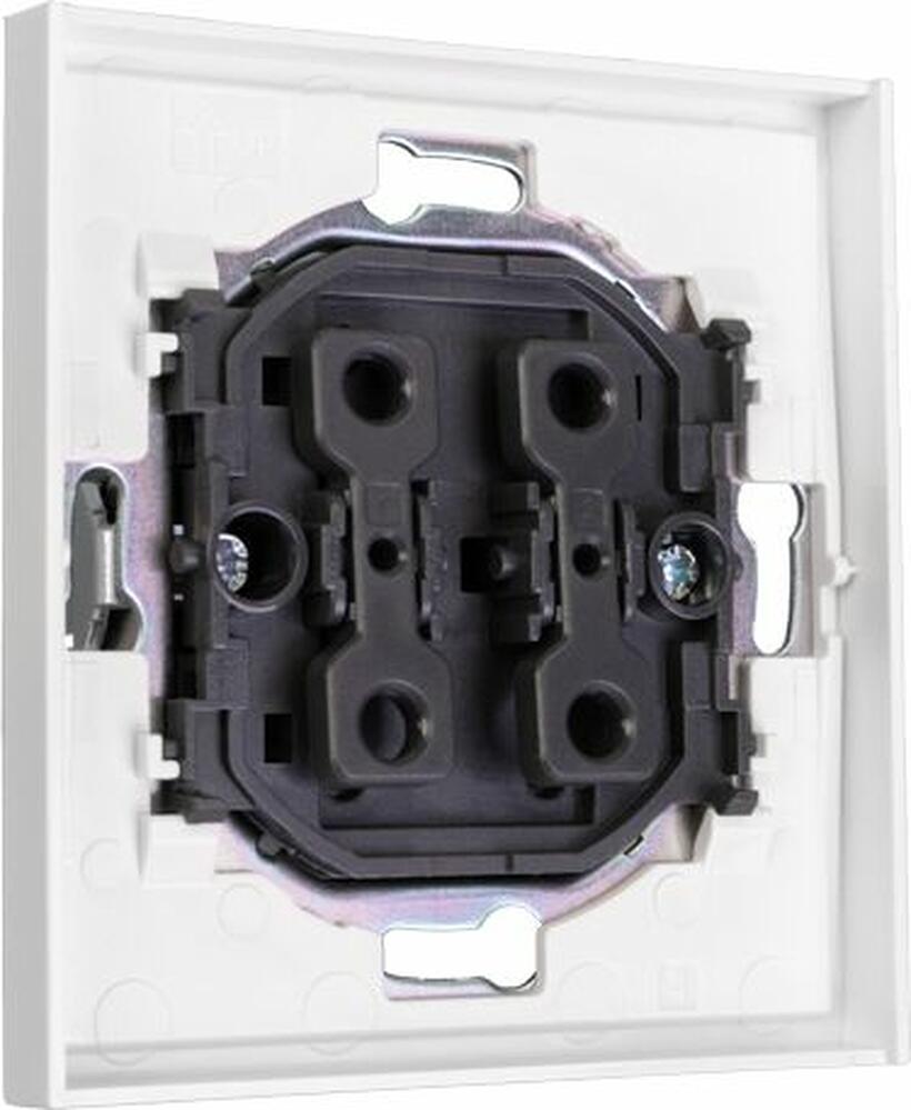 Kranz KR-78-0709-4 Выключатель STRONG 2 кл проходной (переключатель) 10А с/у жемчуг KRANZ