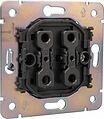Kranz KR-78-0712-6 Выключатель STRONG 1 кл возвратный 10А с/у графит KRANZ