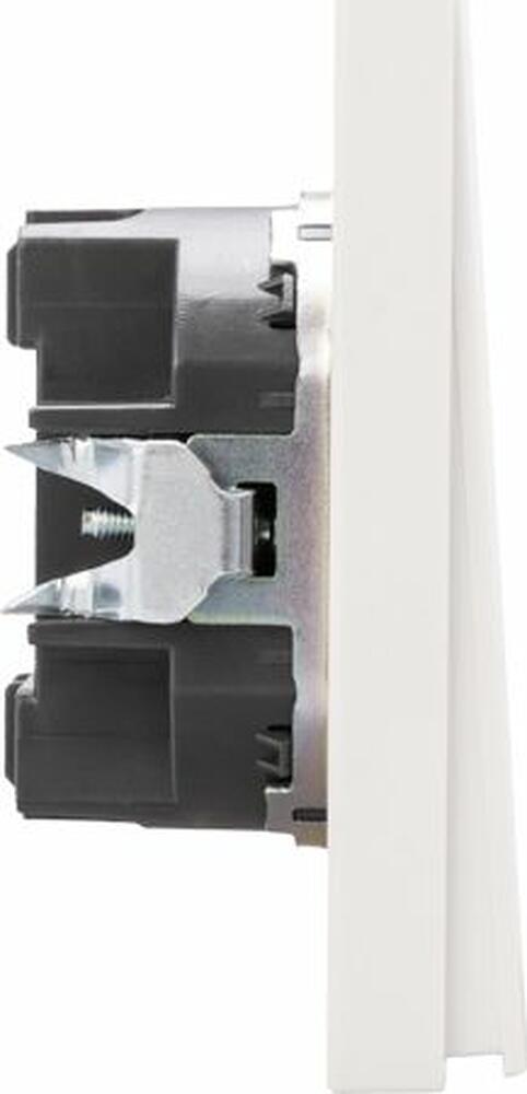 Kranz KR-78-0713-4 Выключатель STRONG 1 кл с подсветкой 10А с/у жемчуг KRANZ