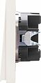 Kranz KR-78-0714-4 Выключатель STRONG 2 кл с подсветкой 10А с/у жемчуг KRANZ