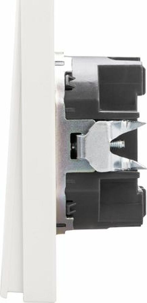 Kranz KR-78-0718-4 Выключатель STRONG 1 кл перекрестный (переключатель) с подсветкой 10А с/у жемчуг KRANZ