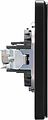 Kranz KR-78-0723-3 Розетка ROUND TV с/у оникс KRANZ