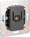 Kranz KR-78-0723-3 Розетка ROUND TV с/у оникс KRANZ