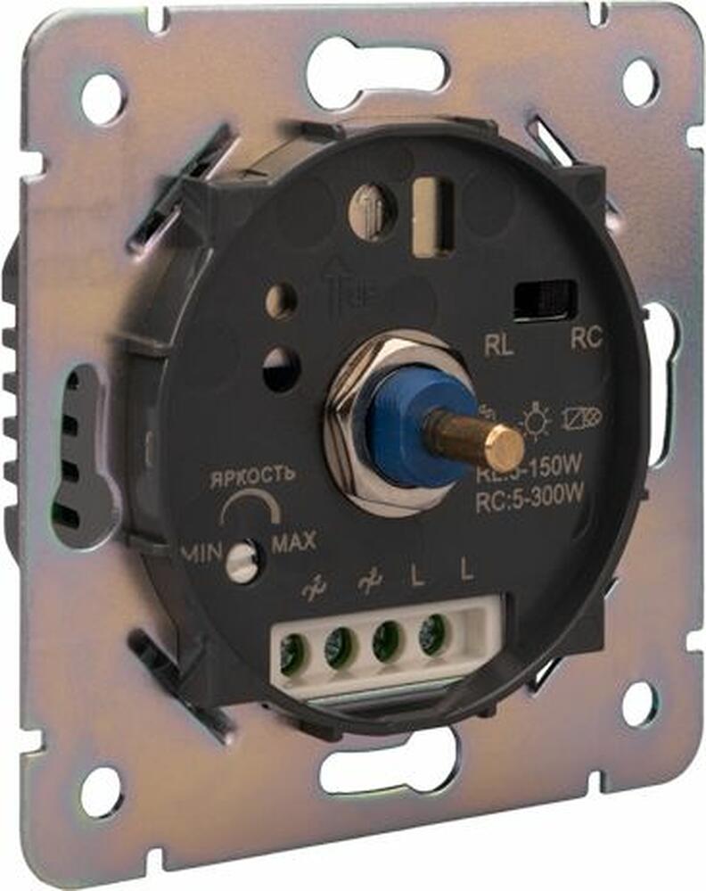 Kranz KR-78-0732-3 Светорегулятор ROUND (диммер) 300Вт с/у оникс KRANZ