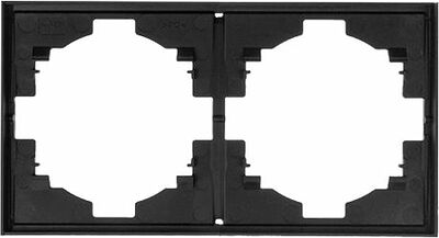 Kranz KR-78-0752-5 Рамка STRONG 2-постовая антрацит KRANZ