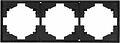 Kranz KR-78-0753-5 Рамка STRONG 3-постовая антрацит KRANZ Kranz KR-78-0753-5 Рамка STRONG 3-постовая антрацит KRANZ
