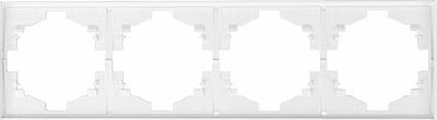 Kranz KR-78-0754-4 Рамка STRONG 4-постовая жемчуг KRANZ