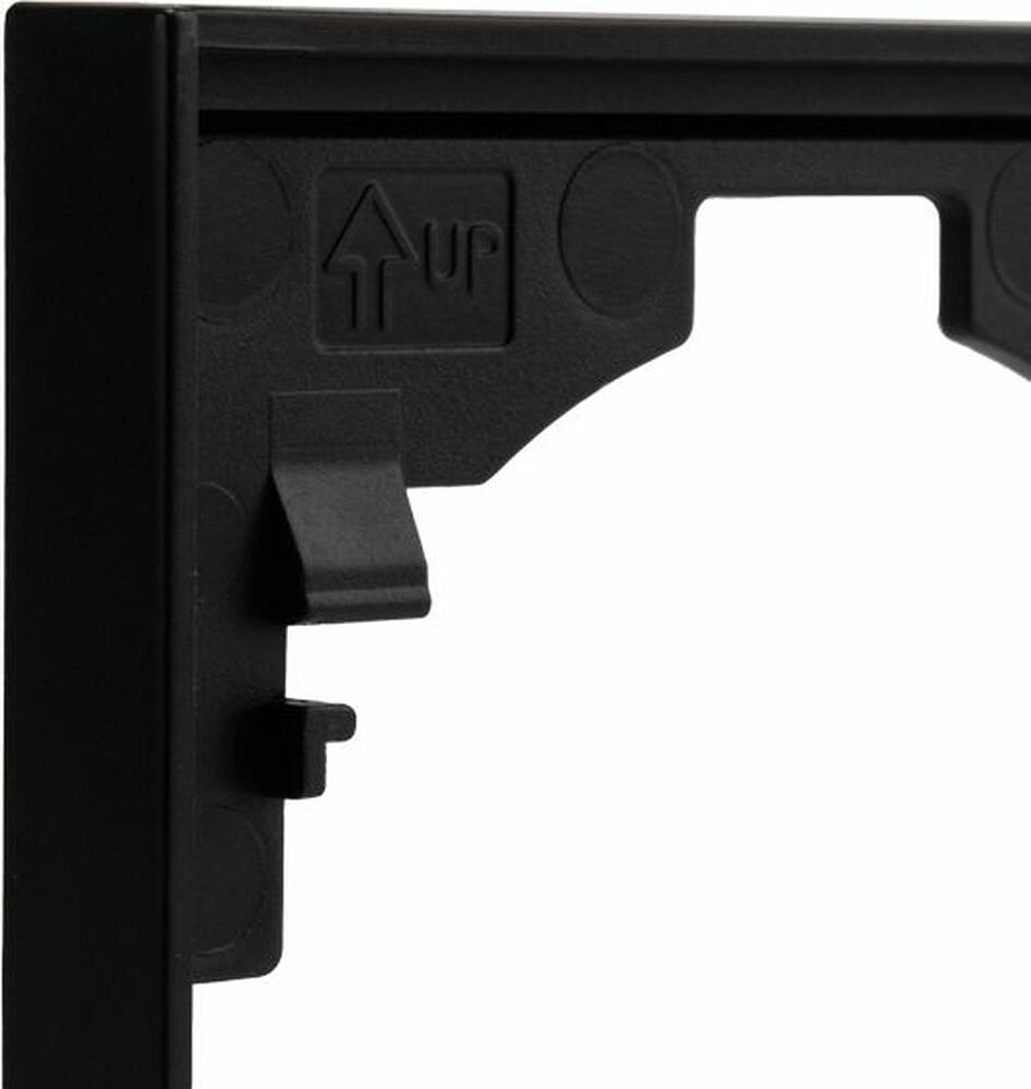 Kranz KR-78-0754-5 Рамка STRONG 4-постовая антрацит KRANZ