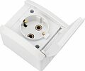 Kranz KR-78-0814 Розетка одноместная (керамика) INDUSTRIAL IP54 с/з, о/у, белая KRANZ