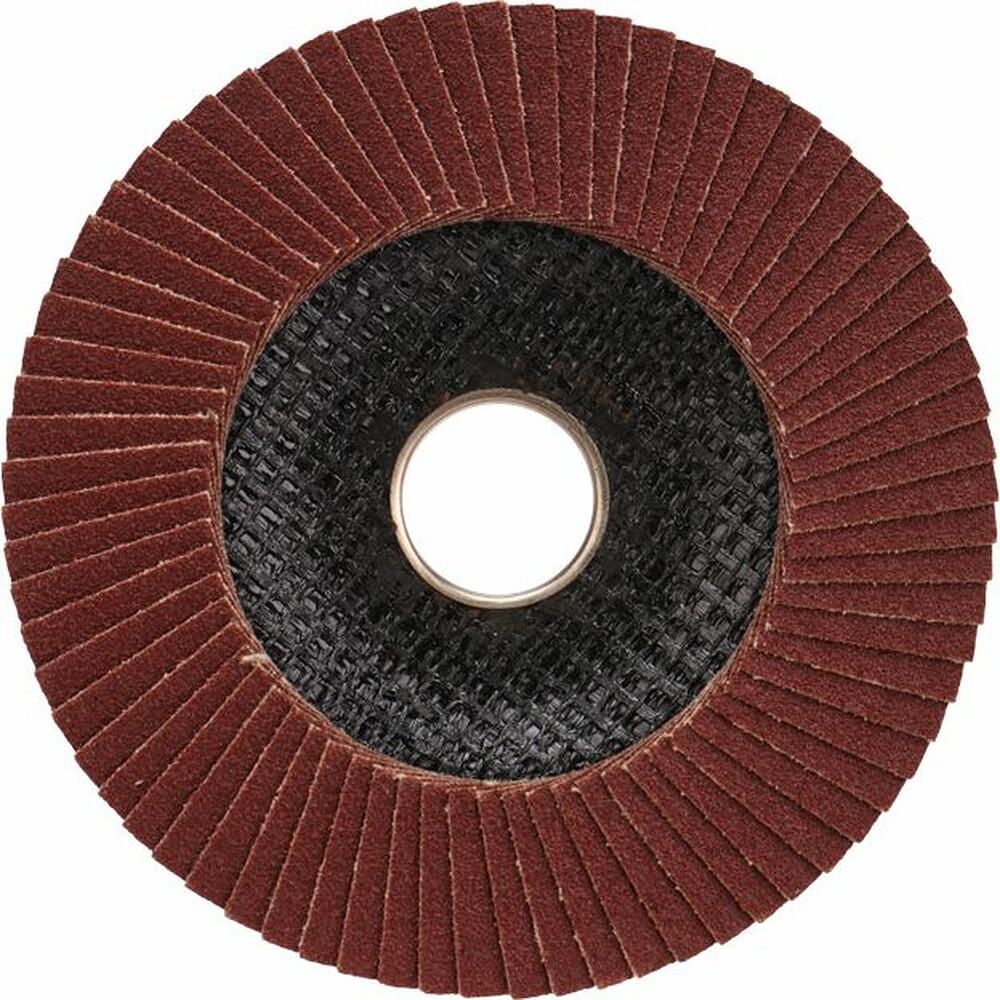 Kranz KR-90-0008 Круг лепестковый торцевой, P100, 115х22,2мм KRANZ
