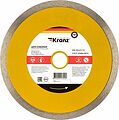 Kranz KR-90-0113 Диск алмазный отрезной сплошной 180x25,4/22,2x1,8x10мм KRANZ