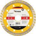 Kranz KR-90-0121 Диск алмазный отрезной Turbo 125x22,2x2,2x10мм KRANZ Kranz KR-90-0121 Диск алмазный отрезной Turbo 125x22,2x2,2x10мм KRANZ