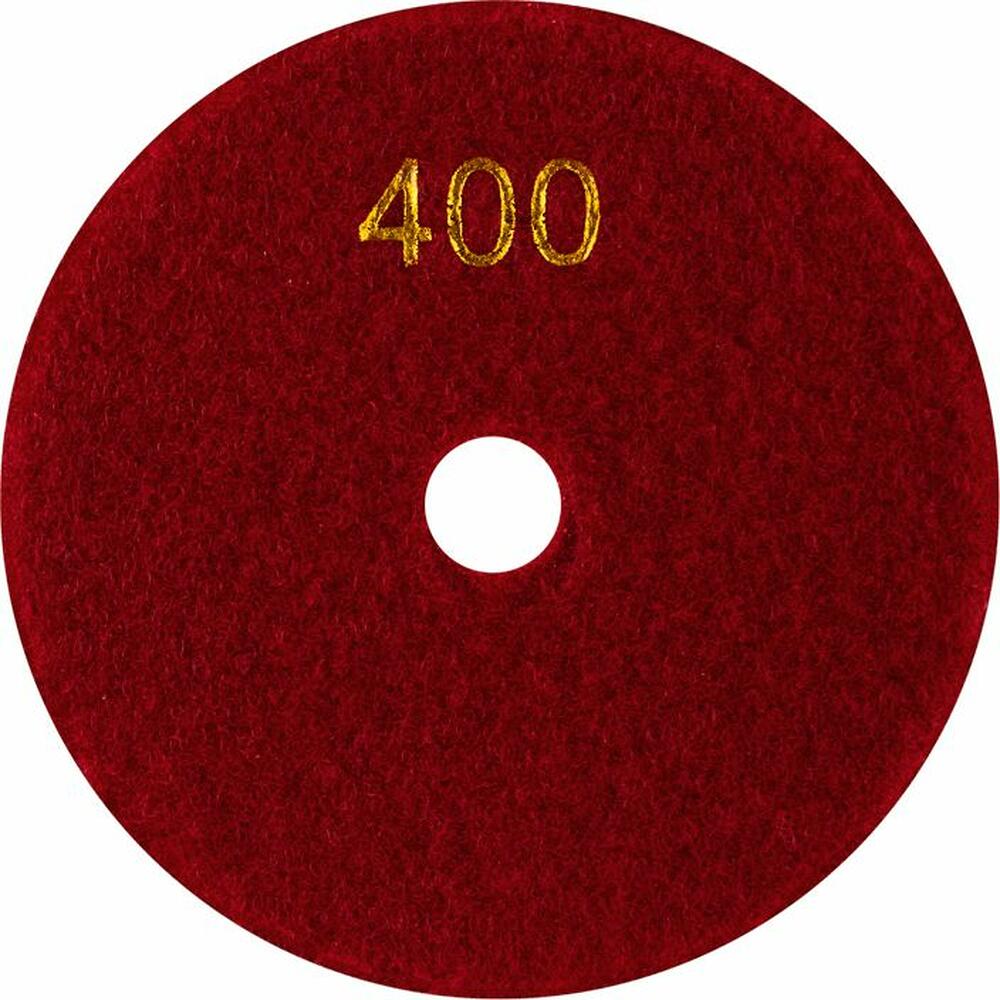 Kranz KR-90-0311 Круг алмазный гибкий шлифовальный Черепашка 125мм, P400, сухое/мокрое шлифование KRANZ