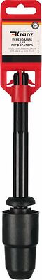 Kranz KR-91-0231 Переходник для перфоратора, пластиковый кожух, SDS MAX на SDS PLUS KRANZ