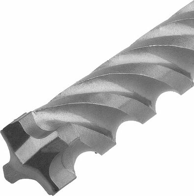 Kranz KR-91-0450 Бур по бетону SUPER 5x110мм, профессиональный, цельная крестовая пластина, SDS PLUS KRANZ