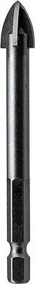 Kranz KR-91-0652 Сверло по стеклу и керамике 12 мм, 4 грани, шестигранный хвостовик Kranz