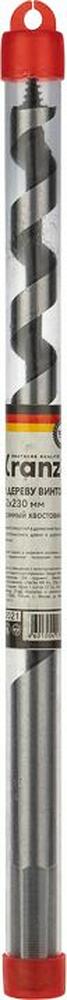 Kranz KR-91-0702 Сверло винтовое по дереву 12х230 мм (шестигранный хвостовик) Kranz