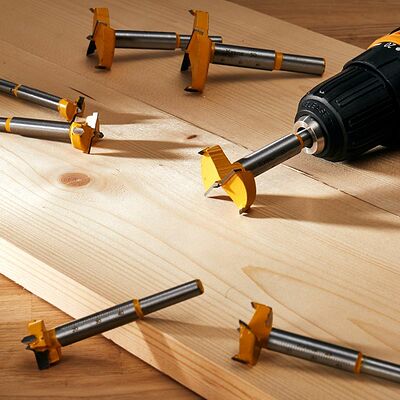 Kranz KR-91-0787 Сверло Форстнера по дереву, 20мм, цилиндрический хвостовик KRANZ