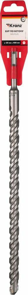 Kranz KR-91-0846 Бур по бетону 20x400x340мм, SDS PLUS KRANZ