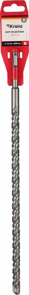 Kranz KR-91-0854 Бур по бетону 16x400x340мм, SDS PLUS KRANZ
