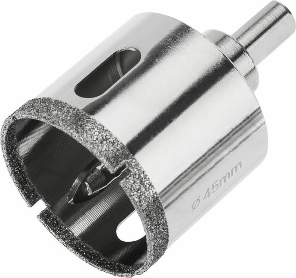 Kranz KR-92-0013 Коронка алмазная 45мм по керамограниту с центровочным сверлом KRANZ