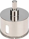 Kranz KR-92-0015 Коронка алмазная 55мм по керамограниту с центровочным сверлом KRANZ