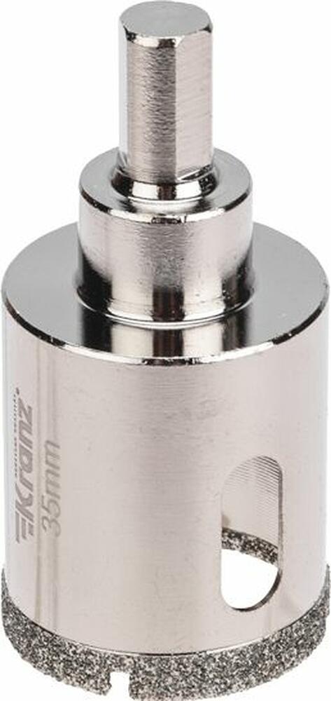 Kranz KR-92-0027 Коронка алмазная 38мм по керамограниту с центровочным сверлом KRANZ