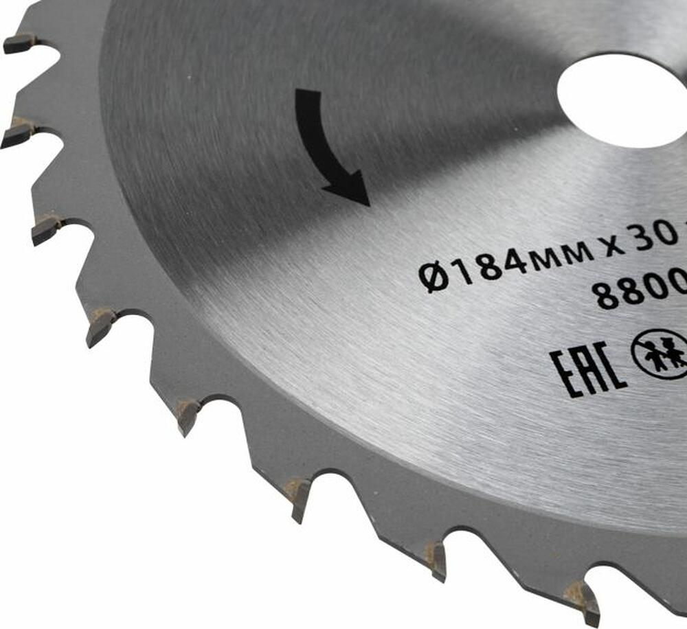 Kranz KR-92-0109 Диск пильный 184 мм х 30 зуб х 20/16 мм KRANZ