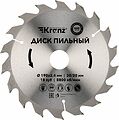 Kranz KR-92-0112 Диск пильный 190 мм х 18 зуб х 30/20 мм KRANZ