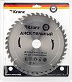 Kranz KR-92-0122 Диск пильный 210 мм х 40 зуб х 30 мм KRANZ