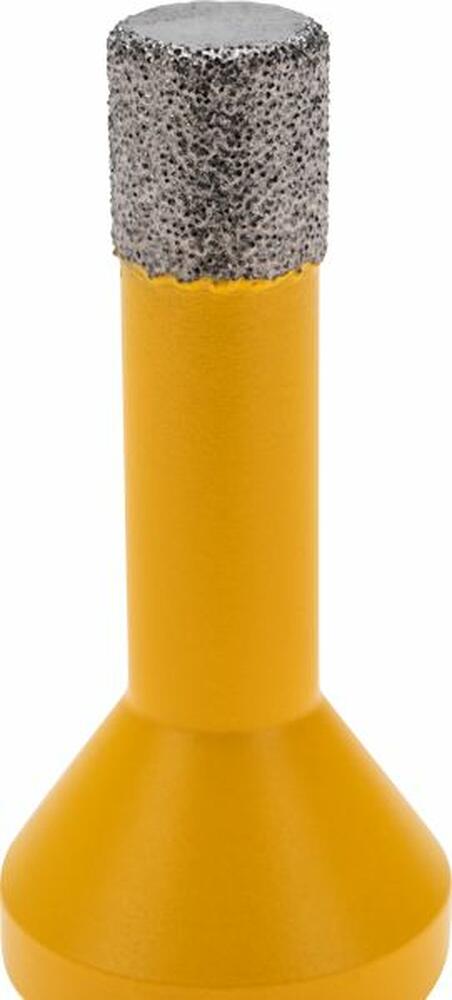 Kranz KR-92-1003 Коронка алмазная профессиональная по керамограниту и железобетону М14, вакуумное спекание, 10мм, для УШМ KRANZ