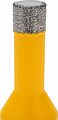 Kranz KR-92-1004 Коронка алмазная профессиональная по керамограниту и железобетону М14, вакуумное спекание, 12мм, для УШМ KRANZ