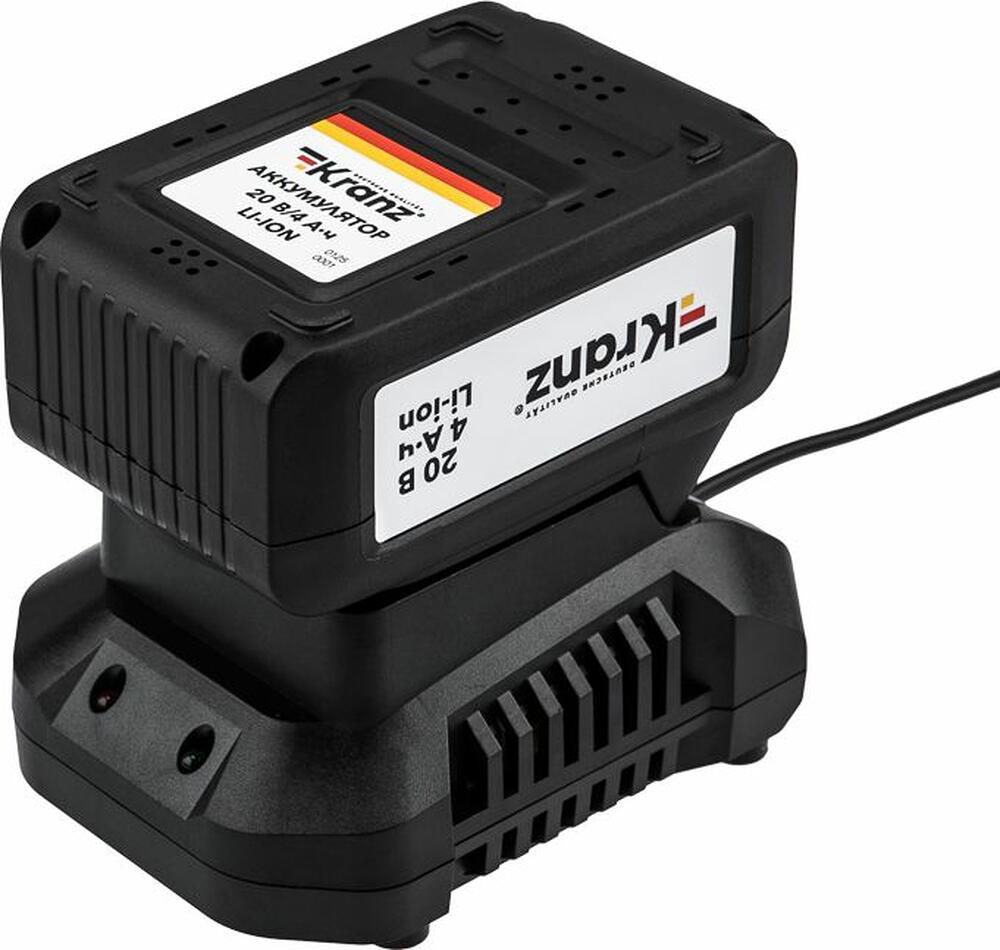 Kranz KR-PT-120 Перфоратор аккумуляторный, SDS-plus, 2,2Дж, 1х4Ач, в кейсе KRANZ