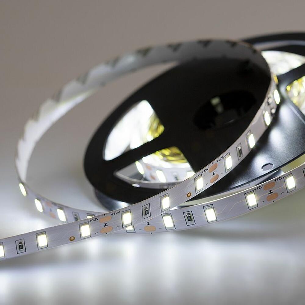 LAMPER 141-231 LED лента 12 В, 12 мм, IP23, SMD 5730, 60 LED/m, 12 V, цвет свечения белый (6000 K)