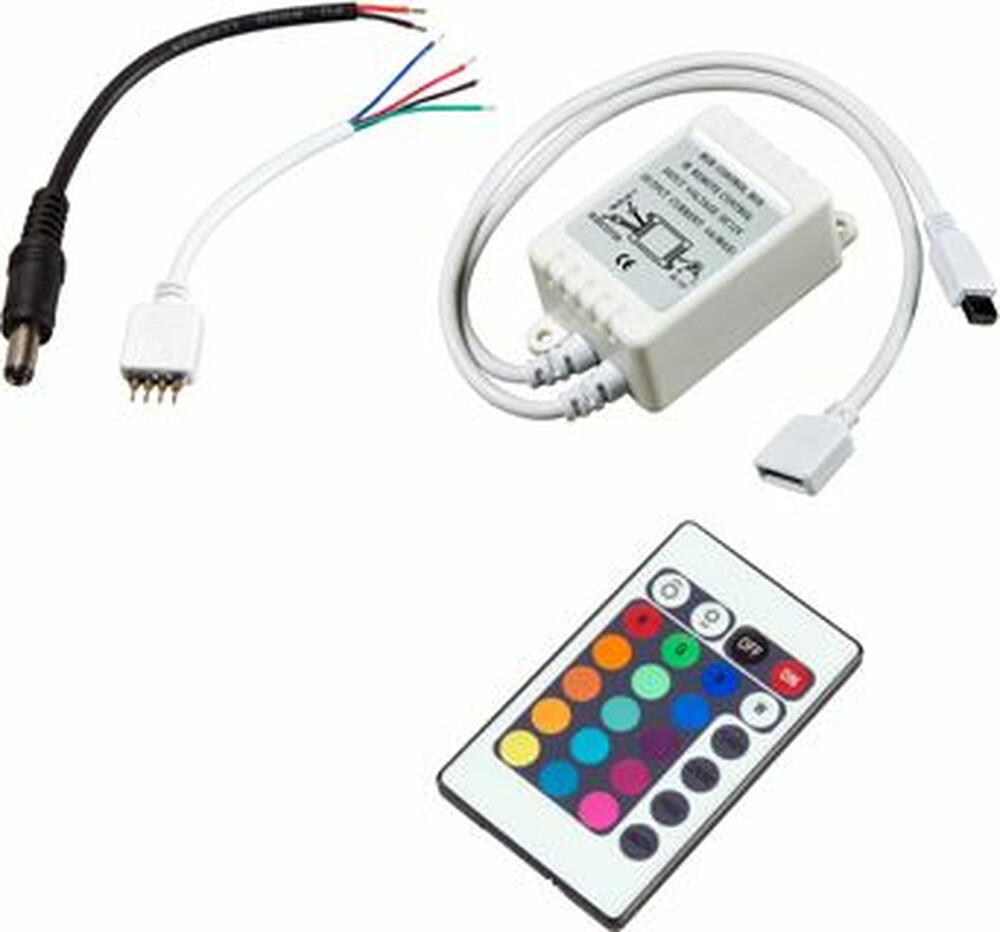 LAMPER 143-101-3 LED RGB контроллер инфракрасный (IR) 12 V/6 A инфракрасный (IR) LAMPER