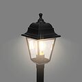 LAMPER 602-301 Светильник садово-парковый НТУ 04-60-002 У1 quot;Оскар 4 quot;, столб, черный, стекло прозрачное, четырехгранный, под лампу Е27 LAMPER LAMPER 602-301 Светильник садово-парковый НТУ 04-60-002 У1 quot;Оскар 4 quot;, столб, черный, стекло прозрачное, четырехгранный, под лампу Е27 LAMPER