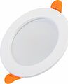 LAMPER 606-1006 Панель светодиодная встраиваемая круглая 9Вт 230В 4000К 630Лм 118мм белая IP20 LAMPER